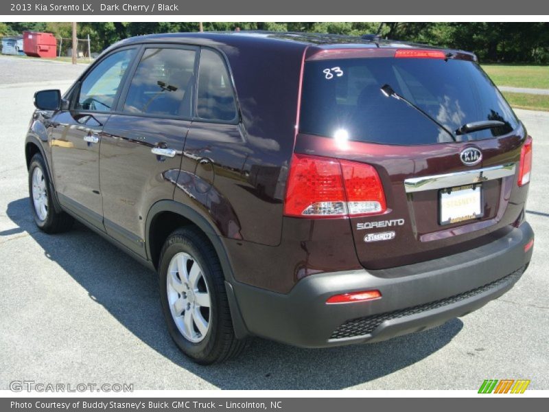 Dark Cherry / Black 2013 Kia Sorento LX