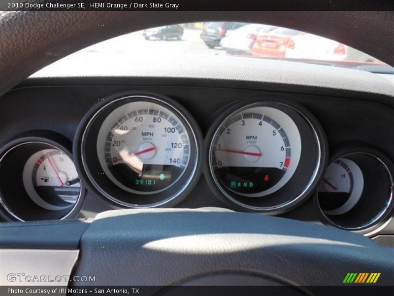 HEMI Orange / Dark Slate Gray 2010 Dodge Challenger SE