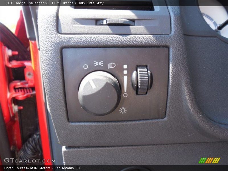 HEMI Orange / Dark Slate Gray 2010 Dodge Challenger SE