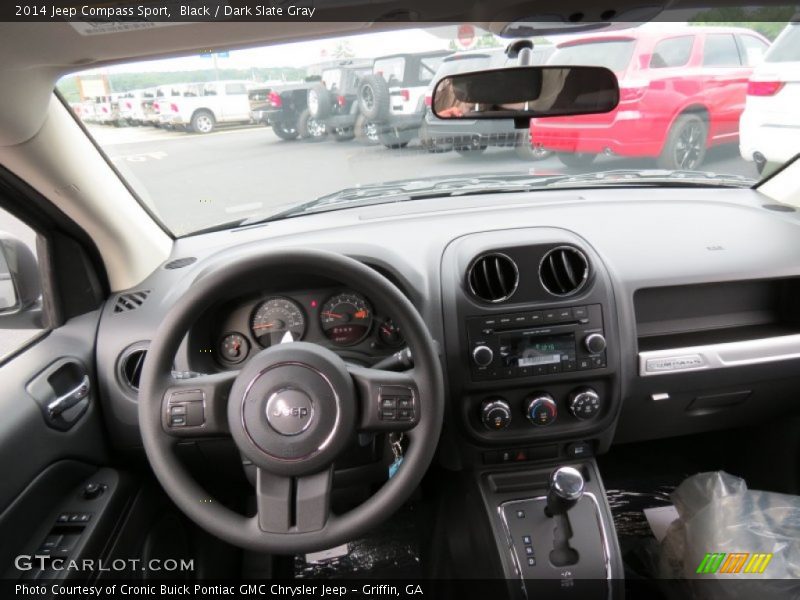 Black / Dark Slate Gray 2014 Jeep Compass Sport