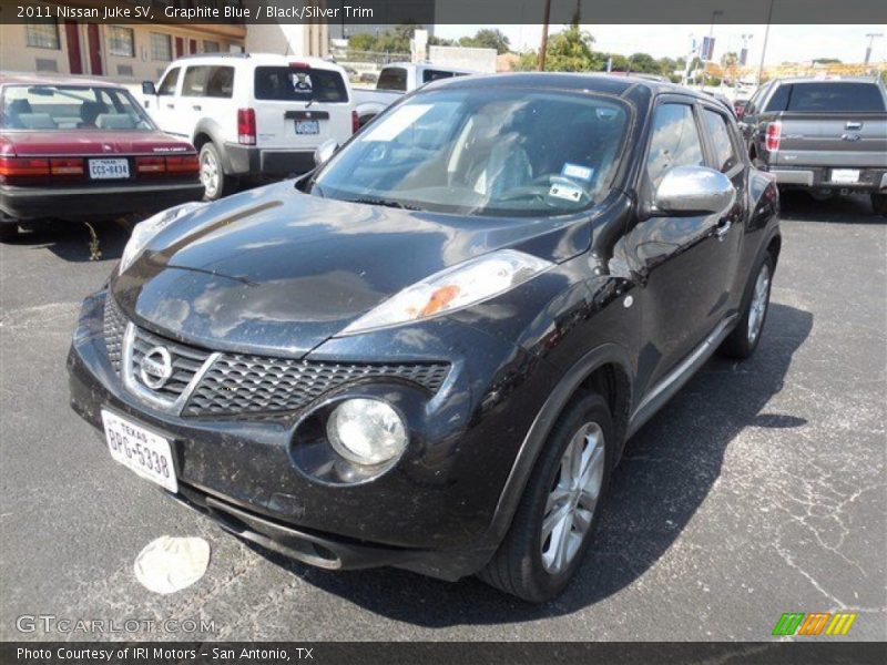 Graphite Blue / Black/Silver Trim 2011 Nissan Juke SV