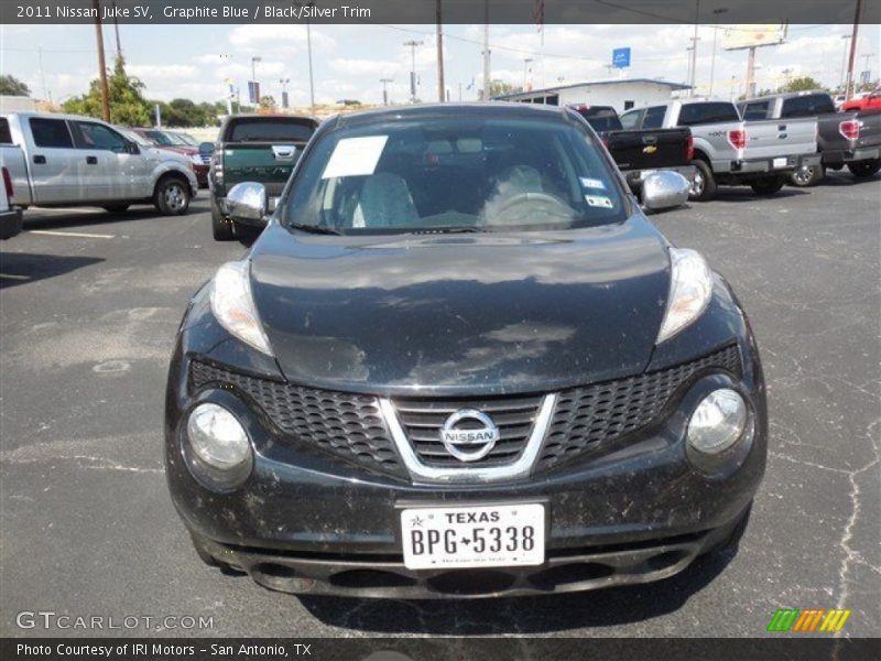 Graphite Blue / Black/Silver Trim 2011 Nissan Juke SV