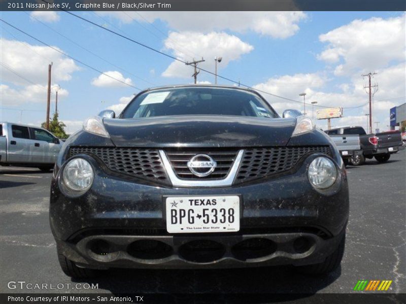 Graphite Blue / Black/Silver Trim 2011 Nissan Juke SV