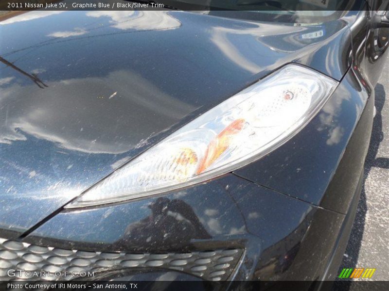 Graphite Blue / Black/Silver Trim 2011 Nissan Juke SV