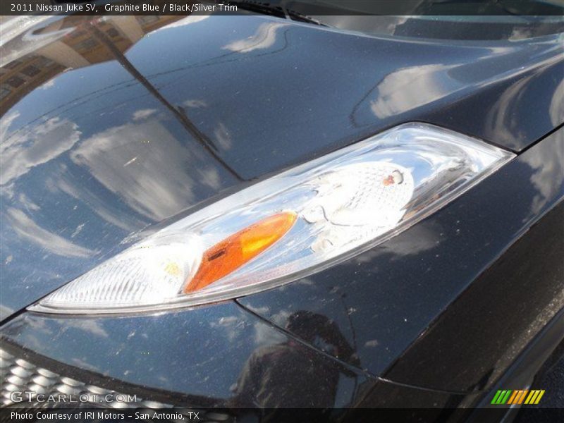 Graphite Blue / Black/Silver Trim 2011 Nissan Juke SV