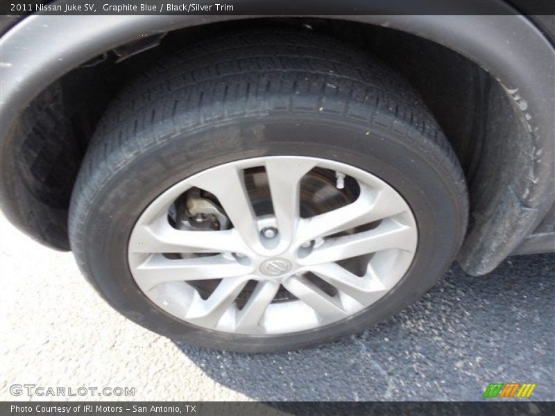 Graphite Blue / Black/Silver Trim 2011 Nissan Juke SV