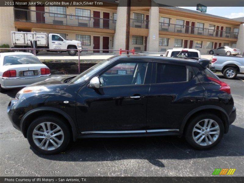 Graphite Blue / Black/Silver Trim 2011 Nissan Juke SV
