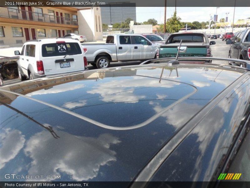 Graphite Blue / Black/Silver Trim 2011 Nissan Juke SV