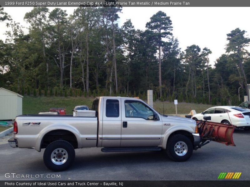 Light Prairie Tan Metallic / Medium Prairie Tan 1999 Ford F250 Super Duty Lariat Extended Cab 4x4