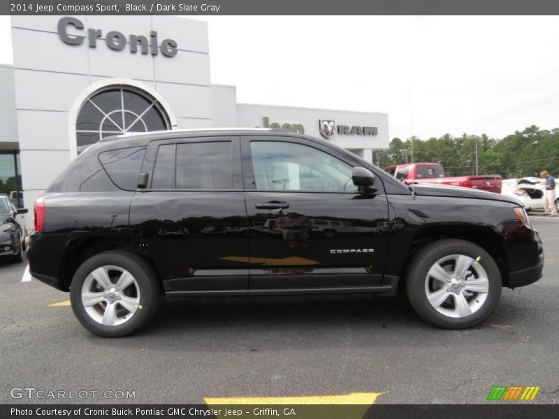 Black / Dark Slate Gray 2014 Jeep Compass Sport