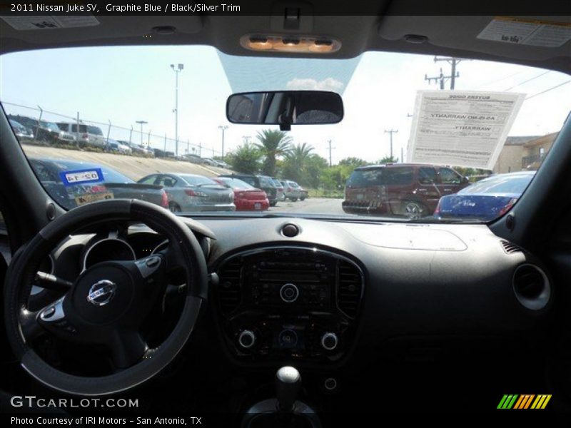 Graphite Blue / Black/Silver Trim 2011 Nissan Juke SV