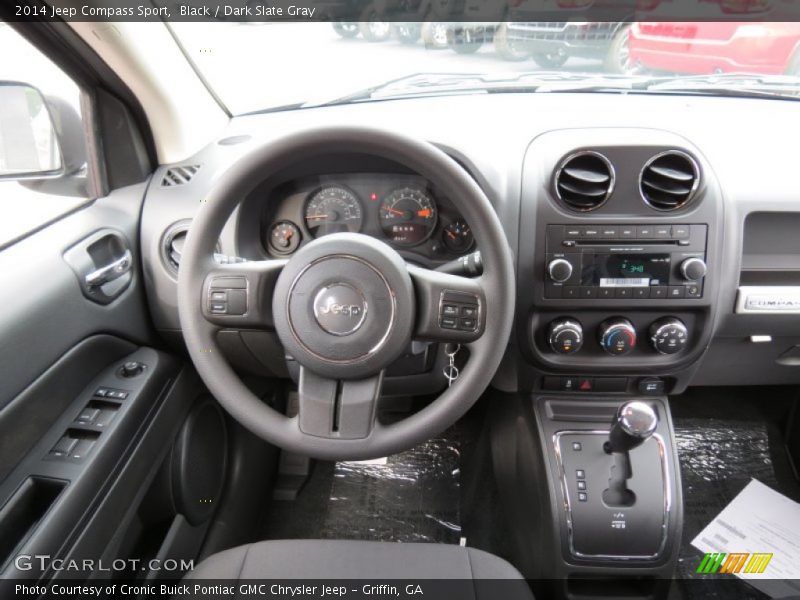 Black / Dark Slate Gray 2014 Jeep Compass Sport