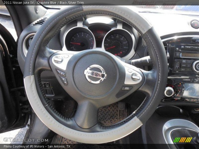 Graphite Blue / Black/Silver Trim 2011 Nissan Juke SV