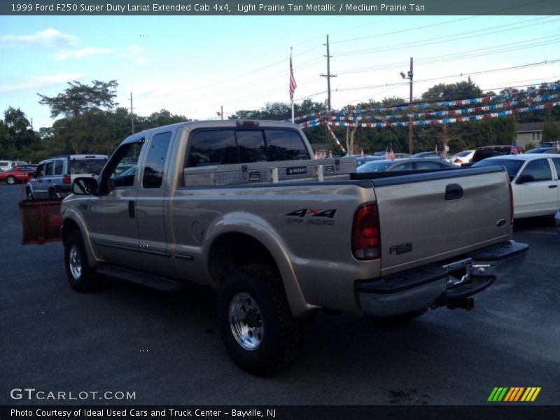 Light Prairie Tan Metallic / Medium Prairie Tan 1999 Ford F250 Super Duty Lariat Extended Cab 4x4