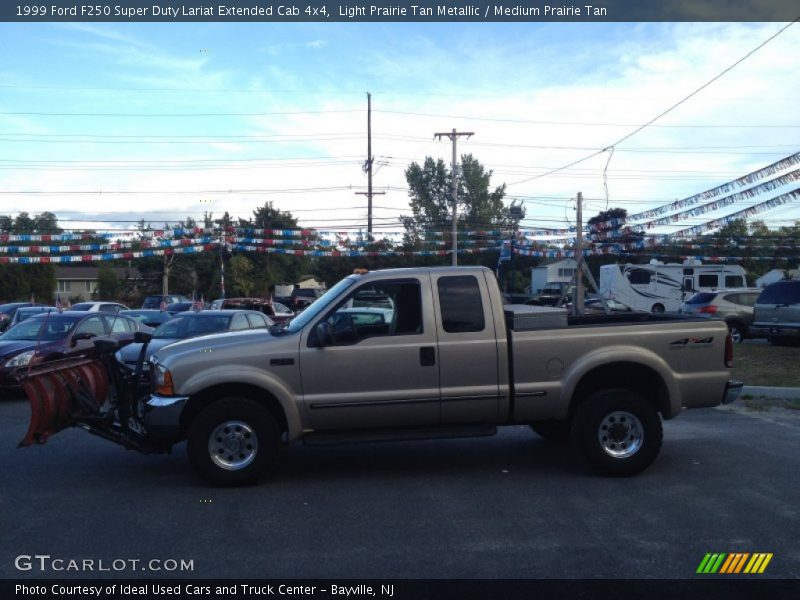 Light Prairie Tan Metallic / Medium Prairie Tan 1999 Ford F250 Super Duty Lariat Extended Cab 4x4