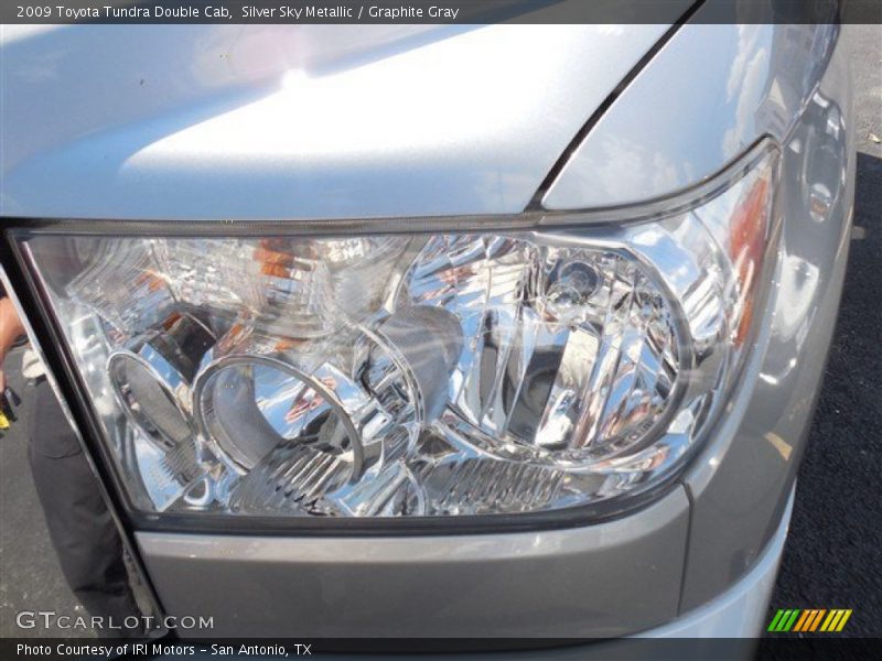 Silver Sky Metallic / Graphite Gray 2009 Toyota Tundra Double Cab