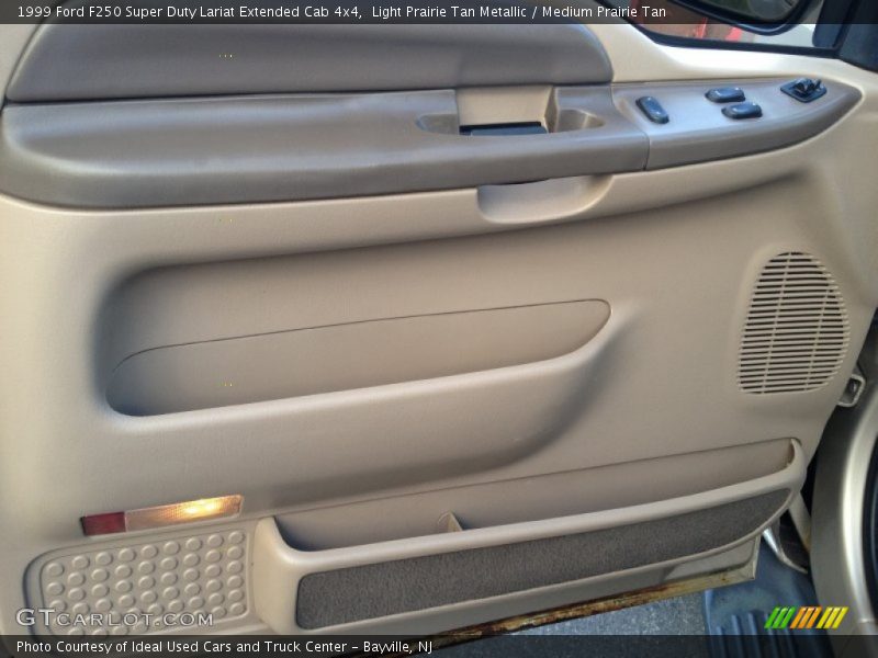 Light Prairie Tan Metallic / Medium Prairie Tan 1999 Ford F250 Super Duty Lariat Extended Cab 4x4