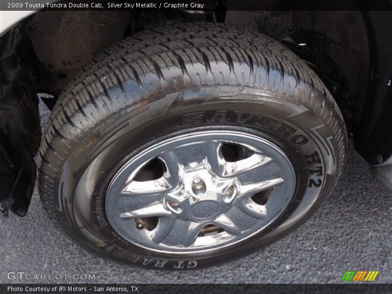 Silver Sky Metallic / Graphite Gray 2009 Toyota Tundra Double Cab
