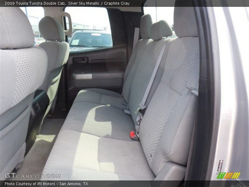 Silver Sky Metallic / Graphite Gray 2009 Toyota Tundra Double Cab