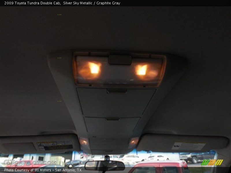 Silver Sky Metallic / Graphite Gray 2009 Toyota Tundra Double Cab