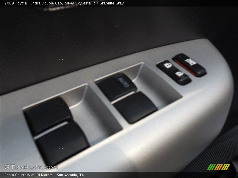 Silver Sky Metallic / Graphite Gray 2009 Toyota Tundra Double Cab
