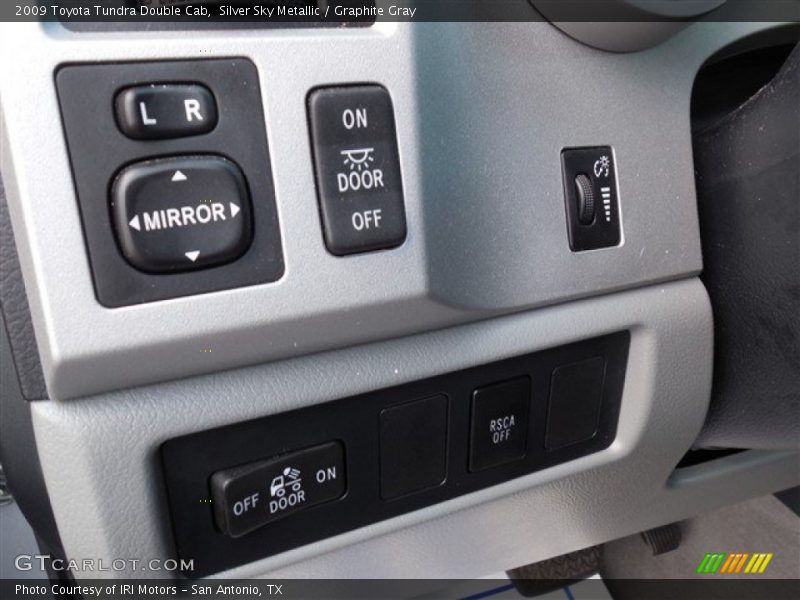 Silver Sky Metallic / Graphite Gray 2009 Toyota Tundra Double Cab