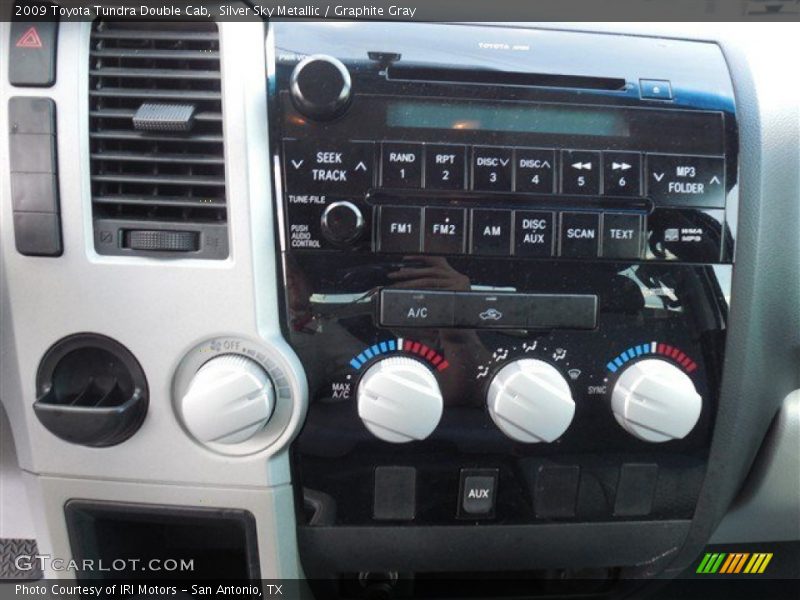 Silver Sky Metallic / Graphite Gray 2009 Toyota Tundra Double Cab