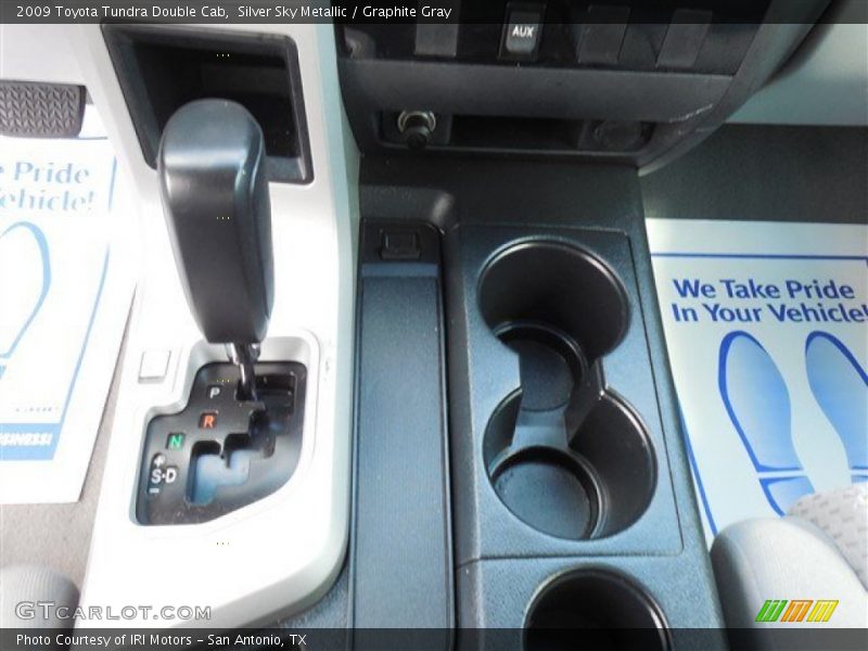 Silver Sky Metallic / Graphite Gray 2009 Toyota Tundra Double Cab
