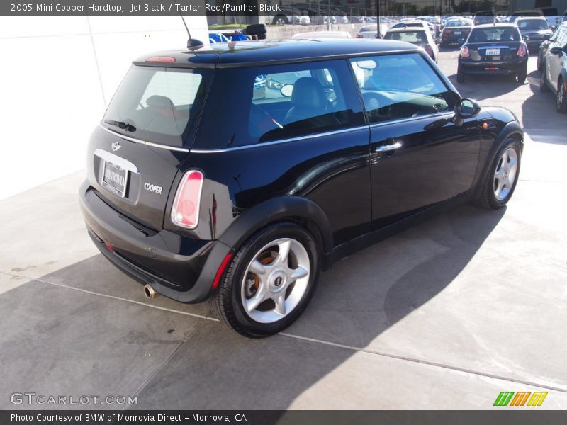 Jet Black / Tartan Red/Panther Black 2005 Mini Cooper Hardtop