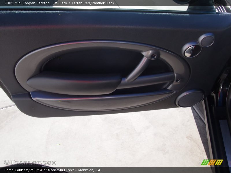 Jet Black / Tartan Red/Panther Black 2005 Mini Cooper Hardtop