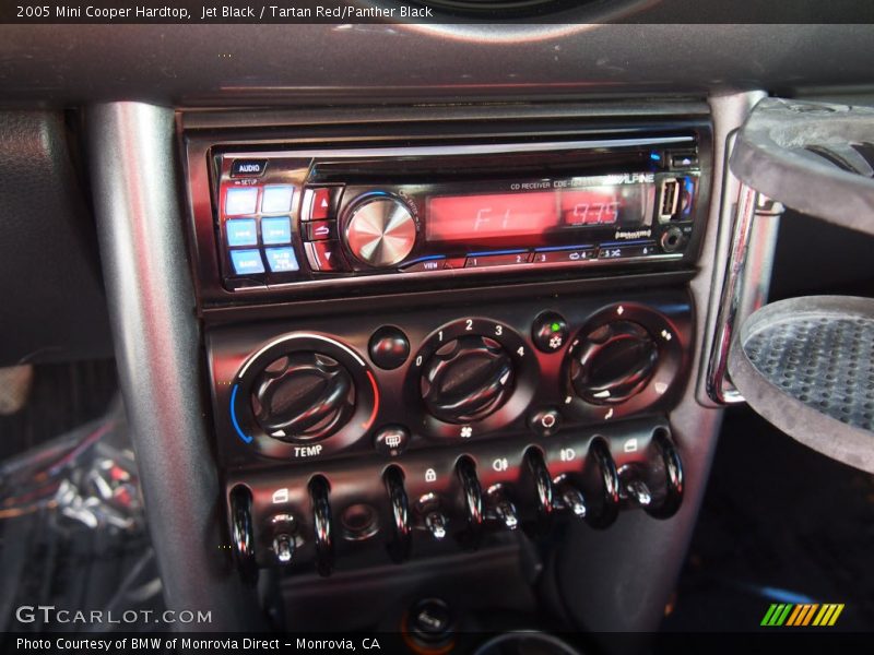 Jet Black / Tartan Red/Panther Black 2005 Mini Cooper Hardtop