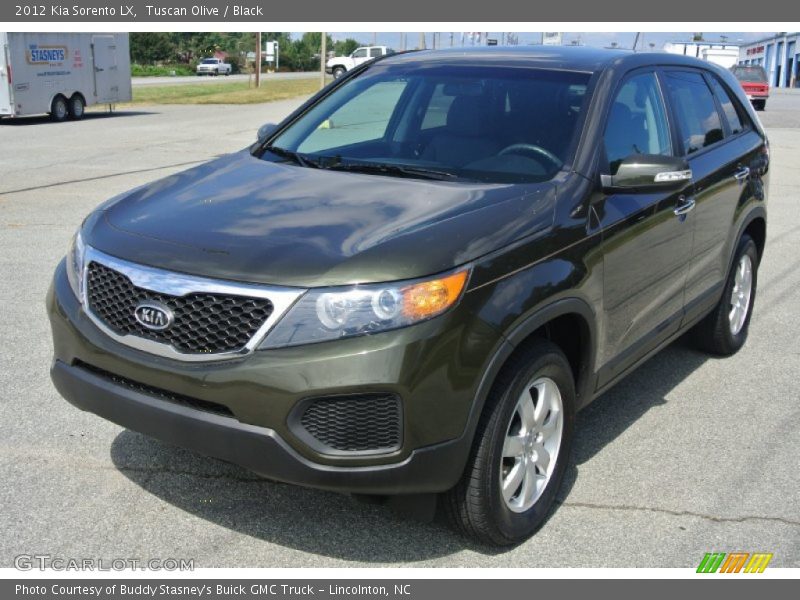 Tuscan Olive / Black 2012 Kia Sorento LX