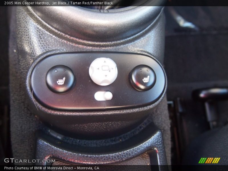 Jet Black / Tartan Red/Panther Black 2005 Mini Cooper Hardtop