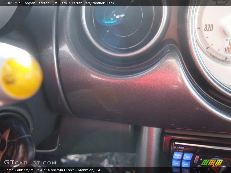 Jet Black / Tartan Red/Panther Black 2005 Mini Cooper Hardtop
