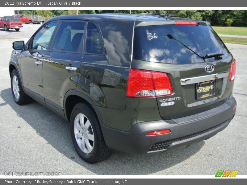 Tuscan Olive / Black 2012 Kia Sorento LX