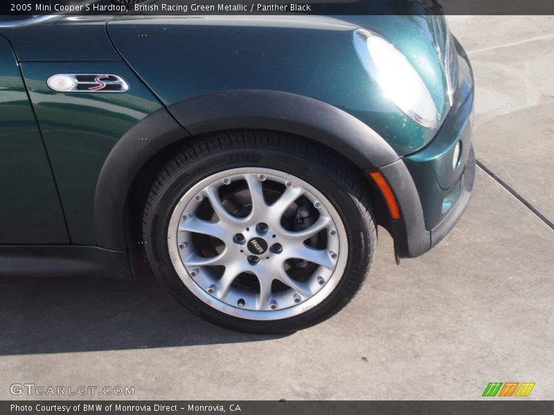 British Racing Green Metallic / Panther Black 2005 Mini Cooper S Hardtop
