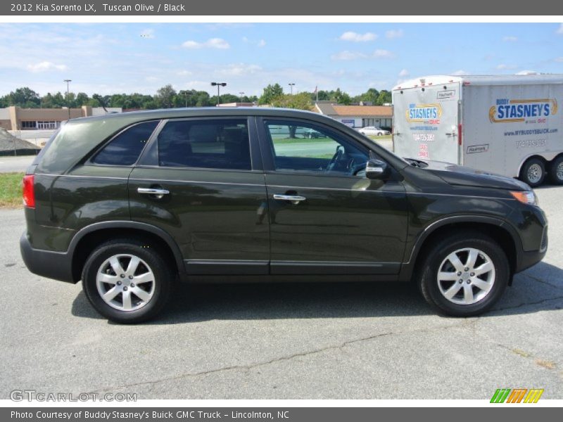 Tuscan Olive / Black 2012 Kia Sorento LX