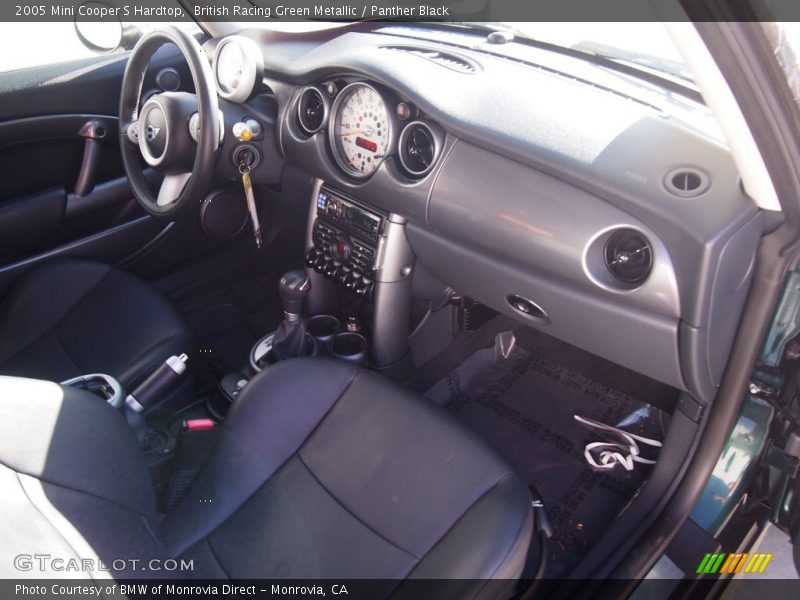British Racing Green Metallic / Panther Black 2005 Mini Cooper S Hardtop