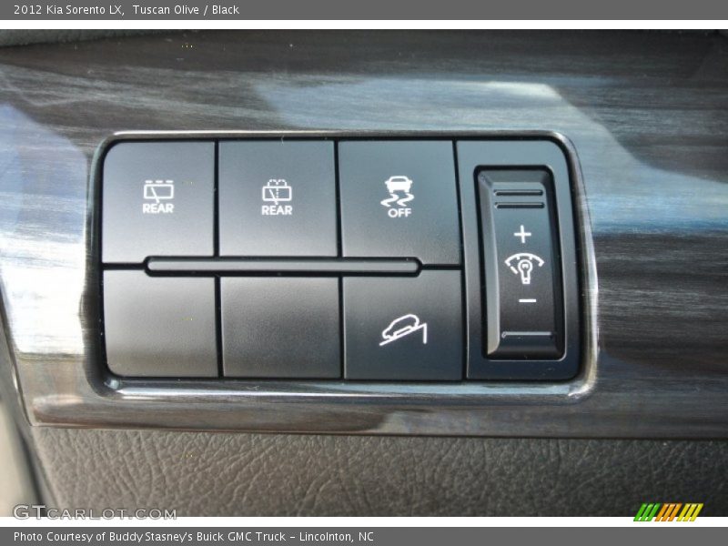Tuscan Olive / Black 2012 Kia Sorento LX