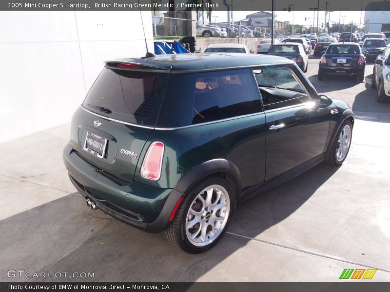 British Racing Green Metallic / Panther Black 2005 Mini Cooper S Hardtop
