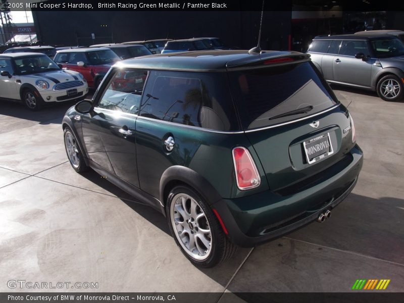 British Racing Green Metallic / Panther Black 2005 Mini Cooper S Hardtop
