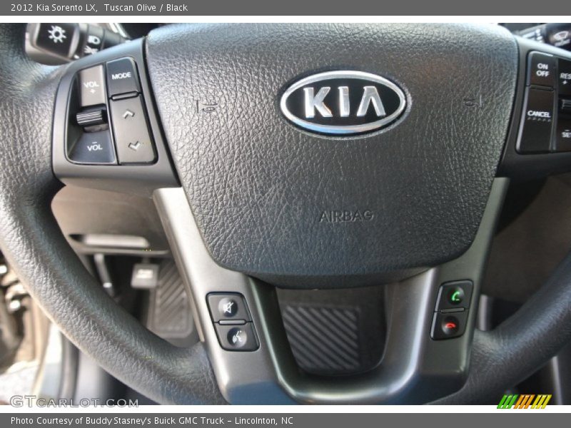Tuscan Olive / Black 2012 Kia Sorento LX