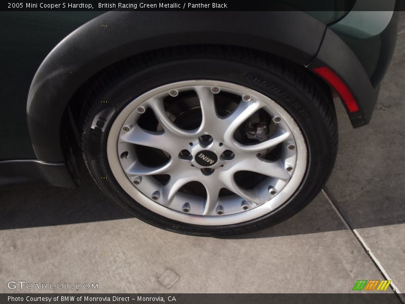 British Racing Green Metallic / Panther Black 2005 Mini Cooper S Hardtop