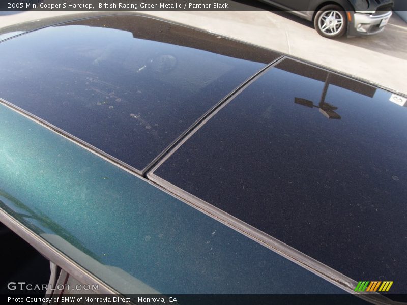 British Racing Green Metallic / Panther Black 2005 Mini Cooper S Hardtop