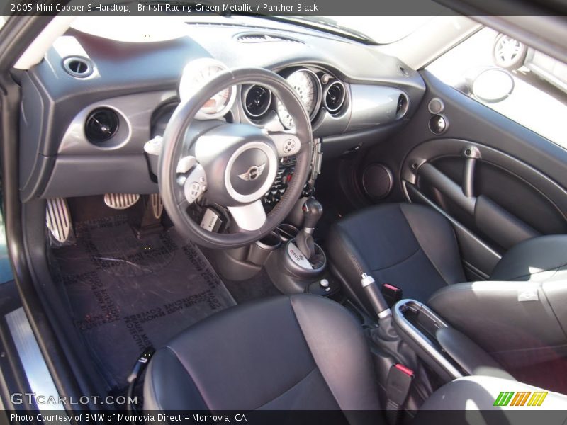 British Racing Green Metallic / Panther Black 2005 Mini Cooper S Hardtop