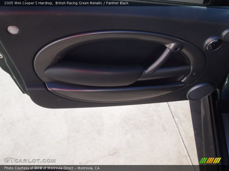 British Racing Green Metallic / Panther Black 2005 Mini Cooper S Hardtop