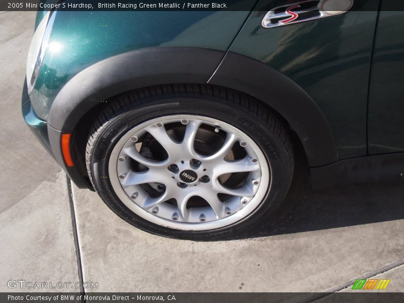 British Racing Green Metallic / Panther Black 2005 Mini Cooper S Hardtop