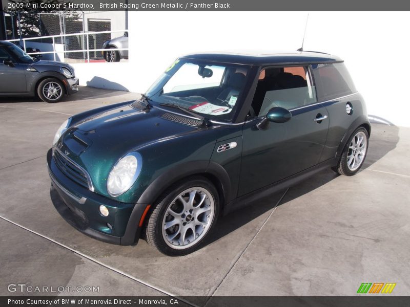 British Racing Green Metallic / Panther Black 2005 Mini Cooper S Hardtop