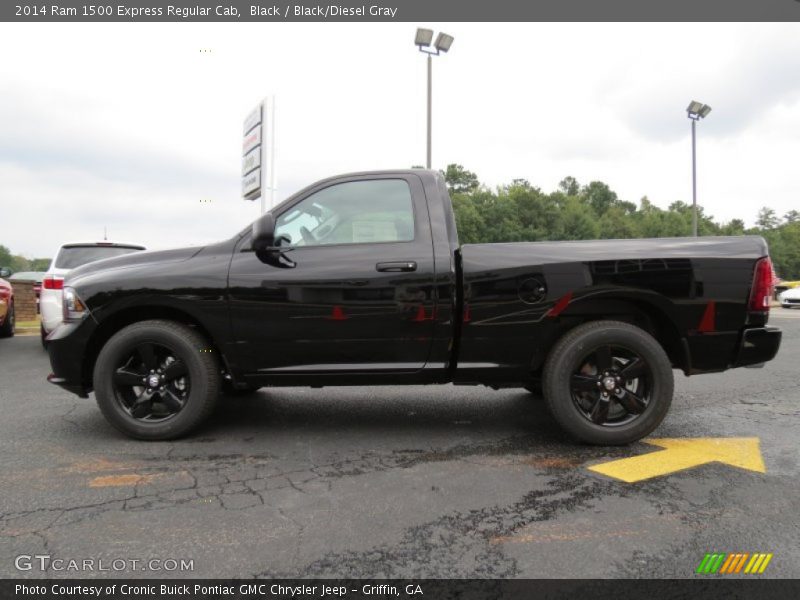  2014 1500 Express Regular Cab Black