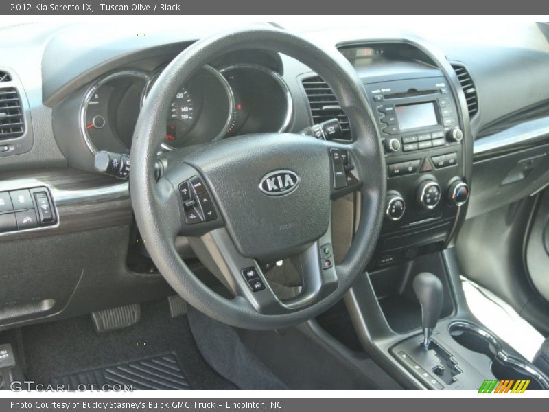 Tuscan Olive / Black 2012 Kia Sorento LX